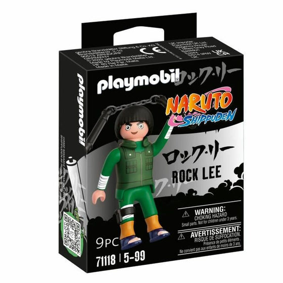Figurine Playmobil Rock Lee 9 Pièces