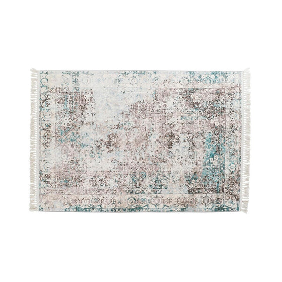 Tapis DKD Home Decor Beige Polyester Marron Clair (120 x 180 x 0,7 cm)